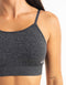 Supreme Seamless Sports Bra - Charcoal Grey