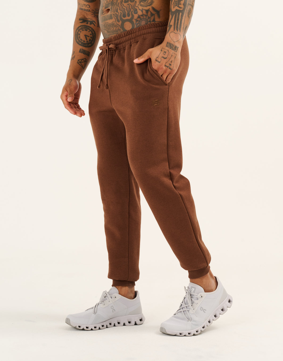 Recover Fleece Jogger - Brown