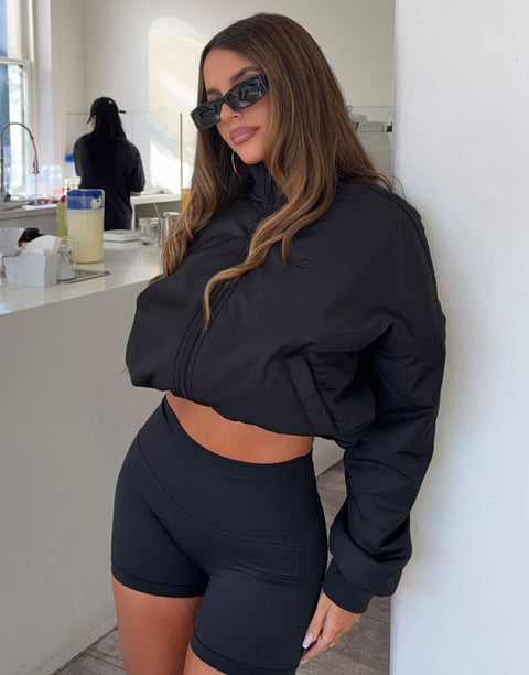 Tempo Pulse Bomber Jacket - Phantom Black