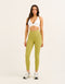 Ascend Pocket Mid-Waist Leggings 25" - Olive