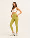 Ascend Pocket Mid-Waist Leggings 25" - Olive