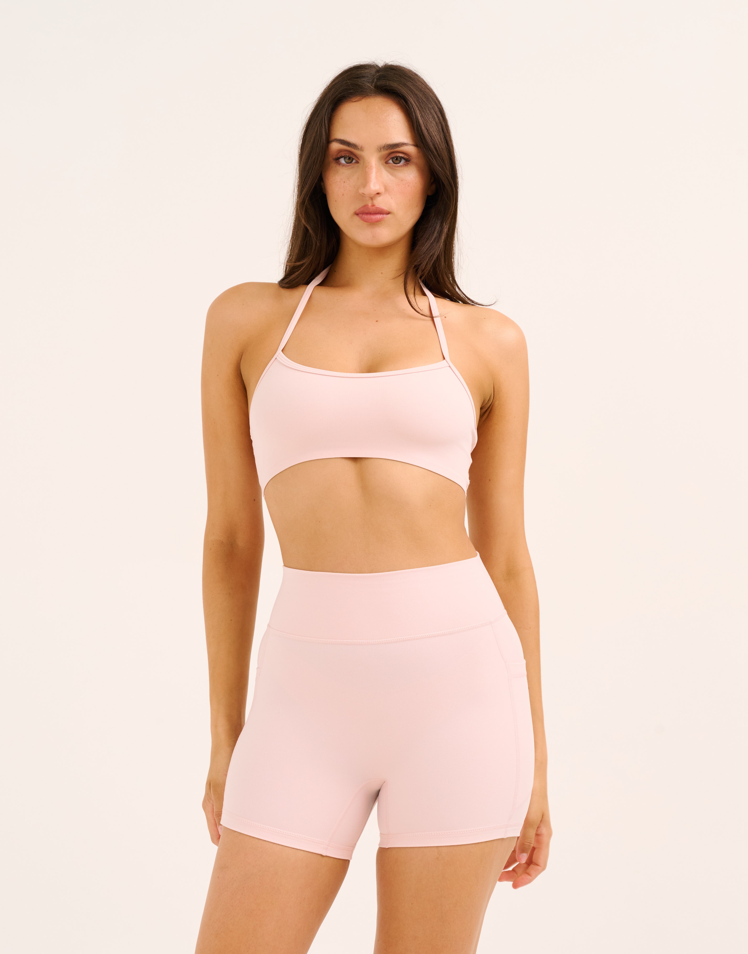 Ascend Pocket Shorts 4" - Mauve