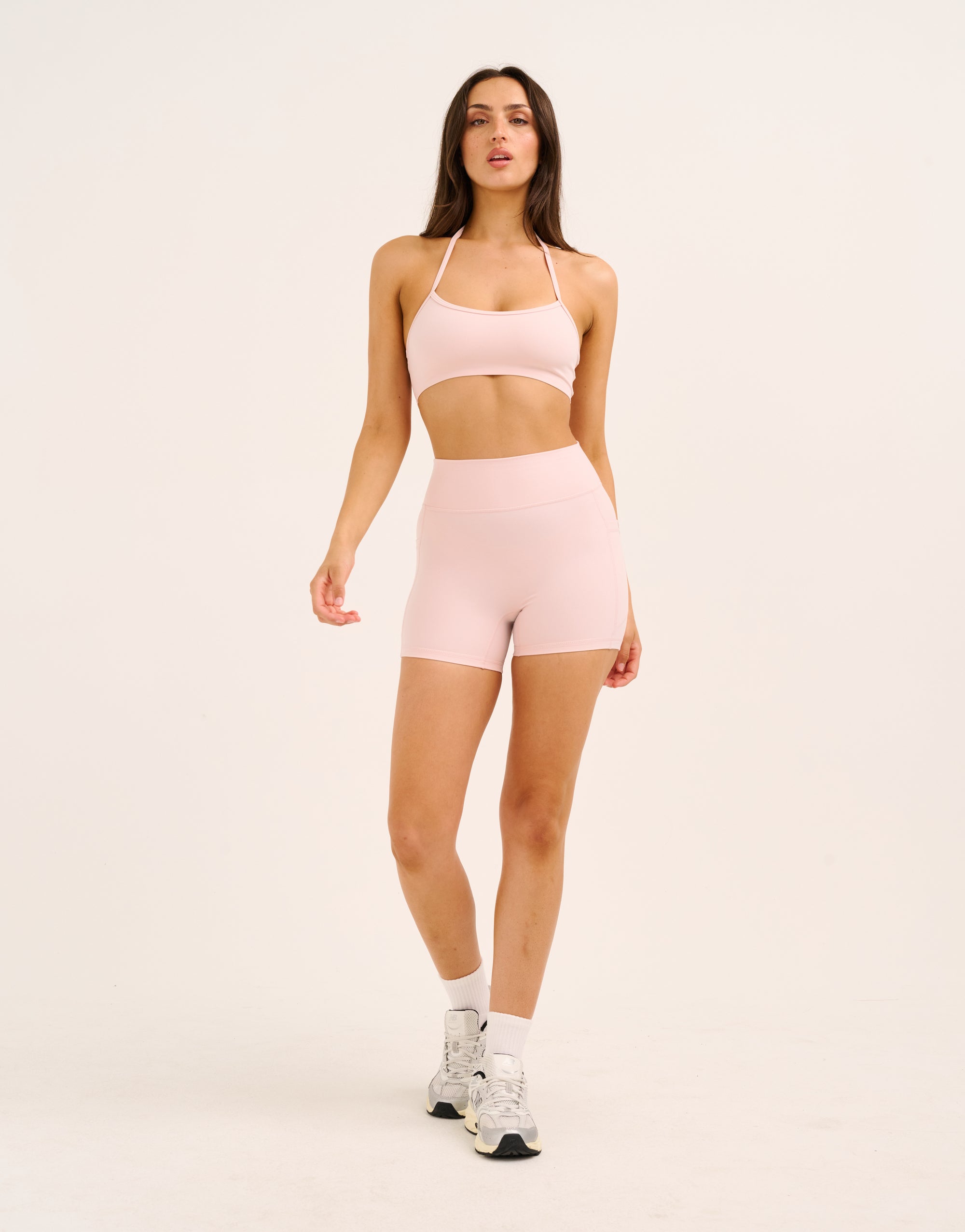Ascend Pocket Shorts 4" - Mauve