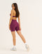 Ascend Pocket Shorts 6" - Blackberry