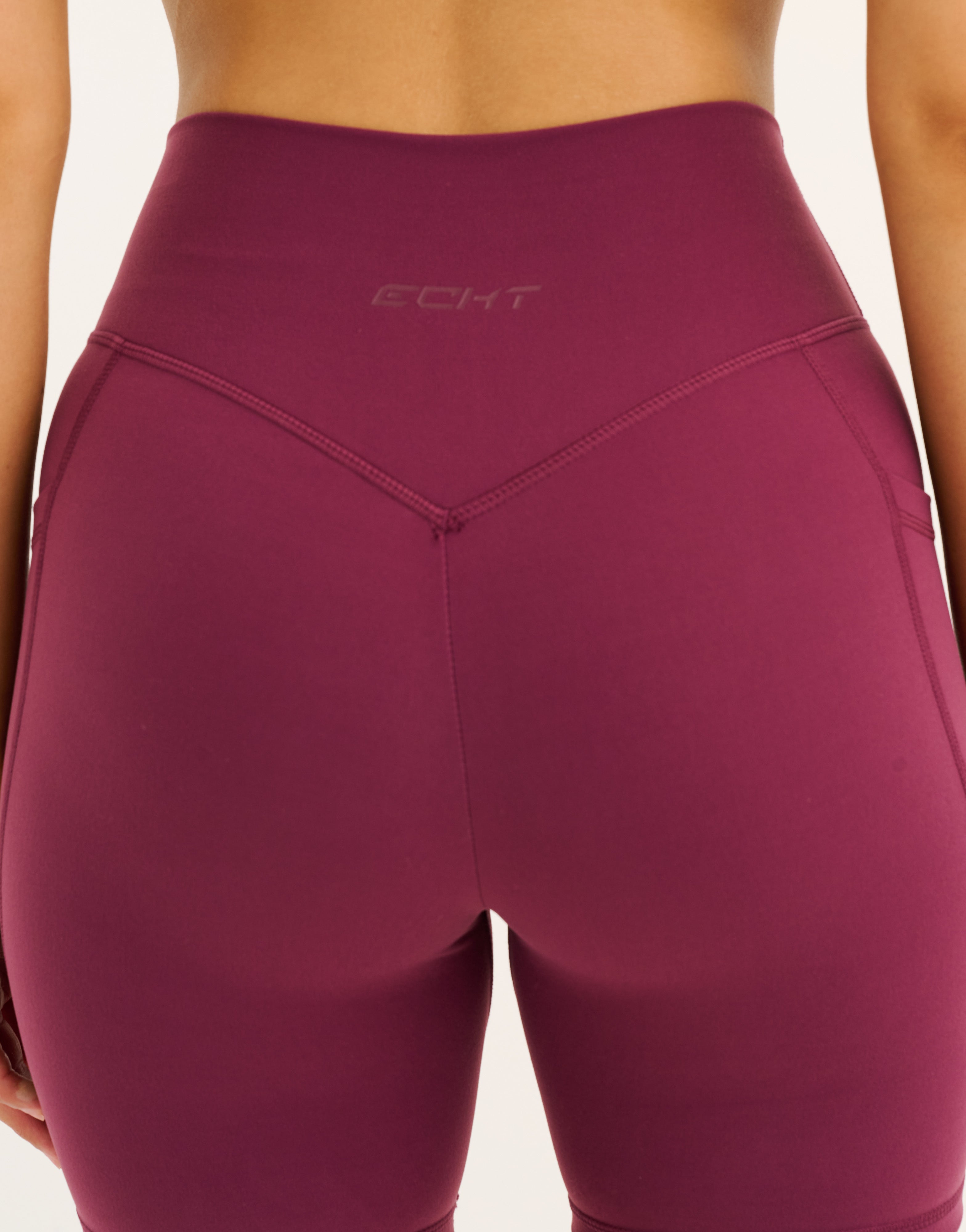 Ascend Pocket Shorts 6" - Blackberry