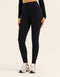 Arise Comfort Mid-Waist Leggings - Stealth Black