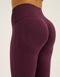 Pulse Flare Leggings - Blackberry