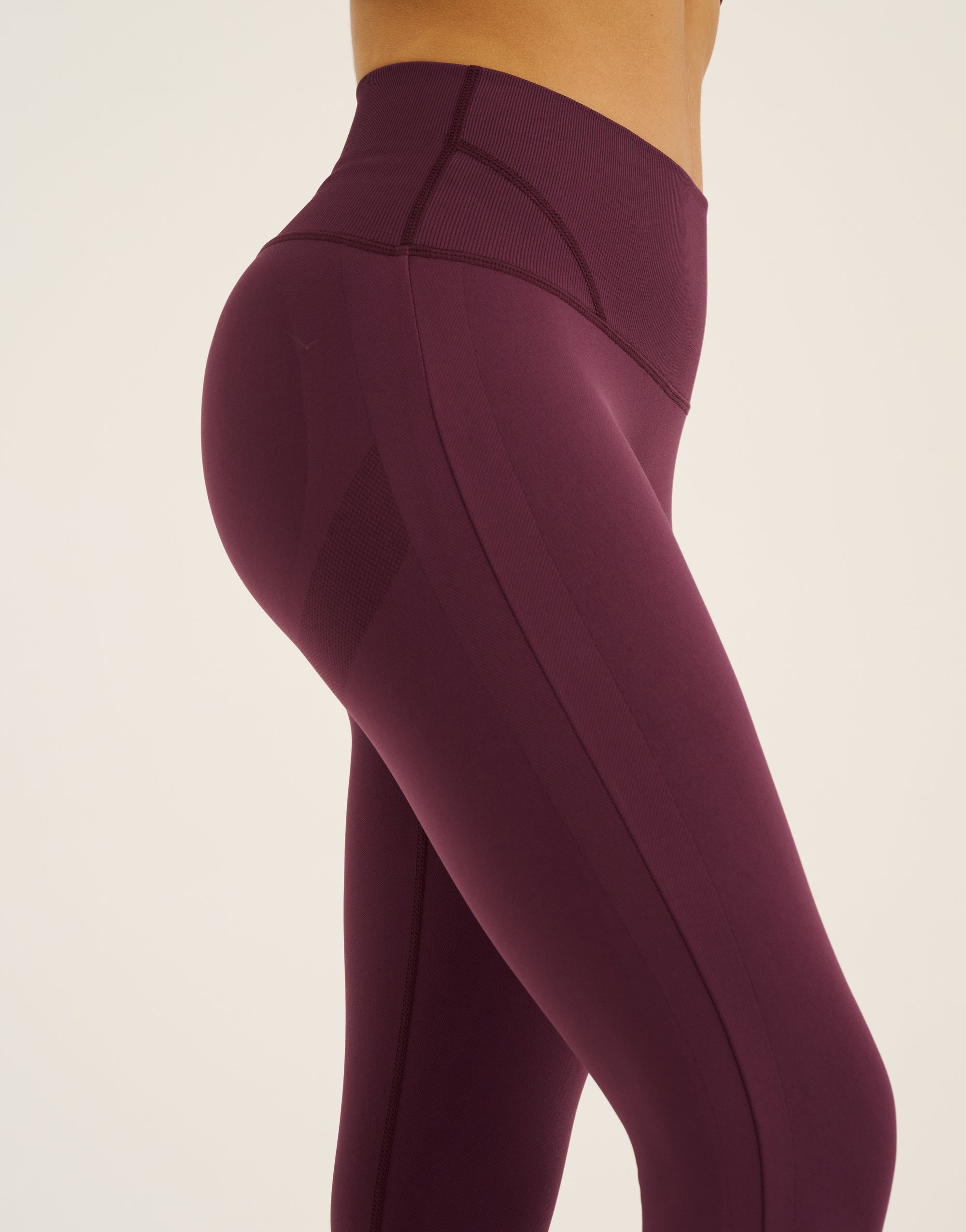 Pulse Flare Leggings - Blackberry