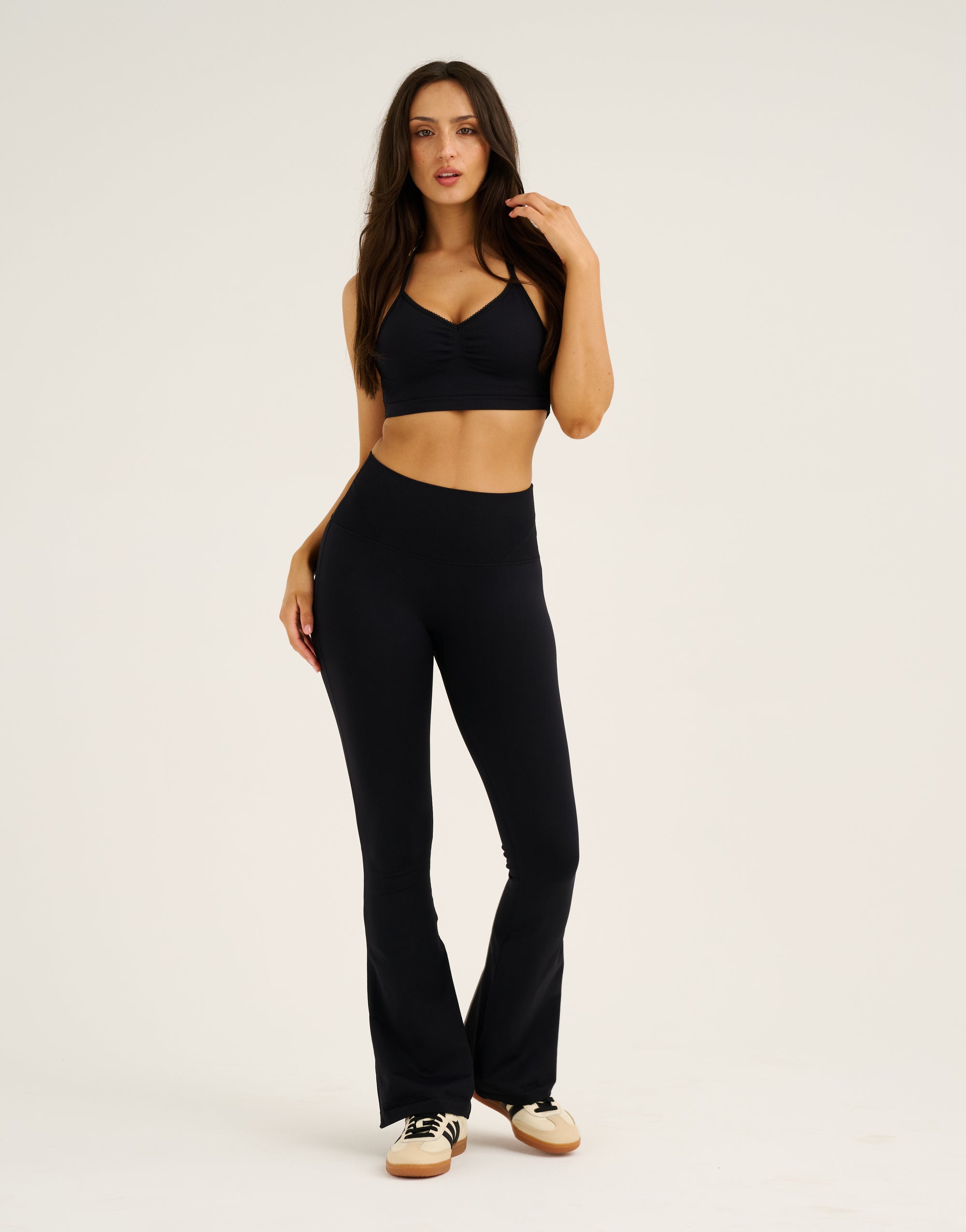 Pulse Flare Leggings - Black