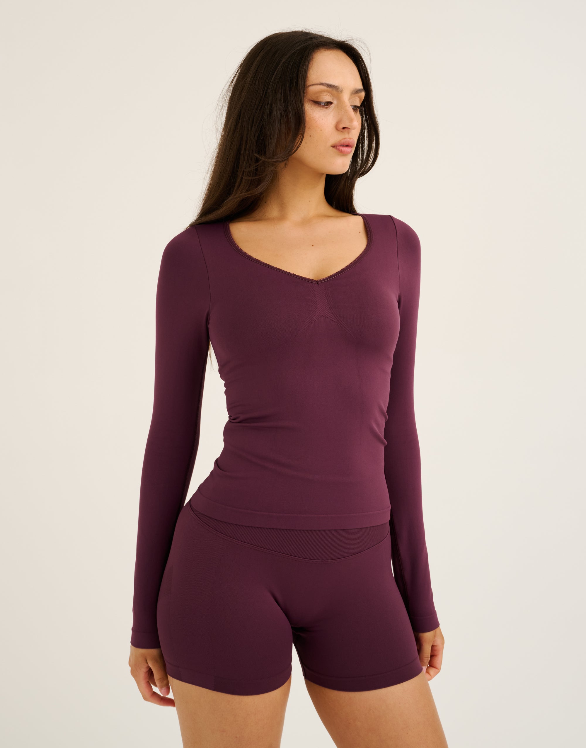 Pulse Long Sleeve - Blackberry