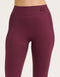 Arise Scrunch Mid-Waist Leggings - Blackberry