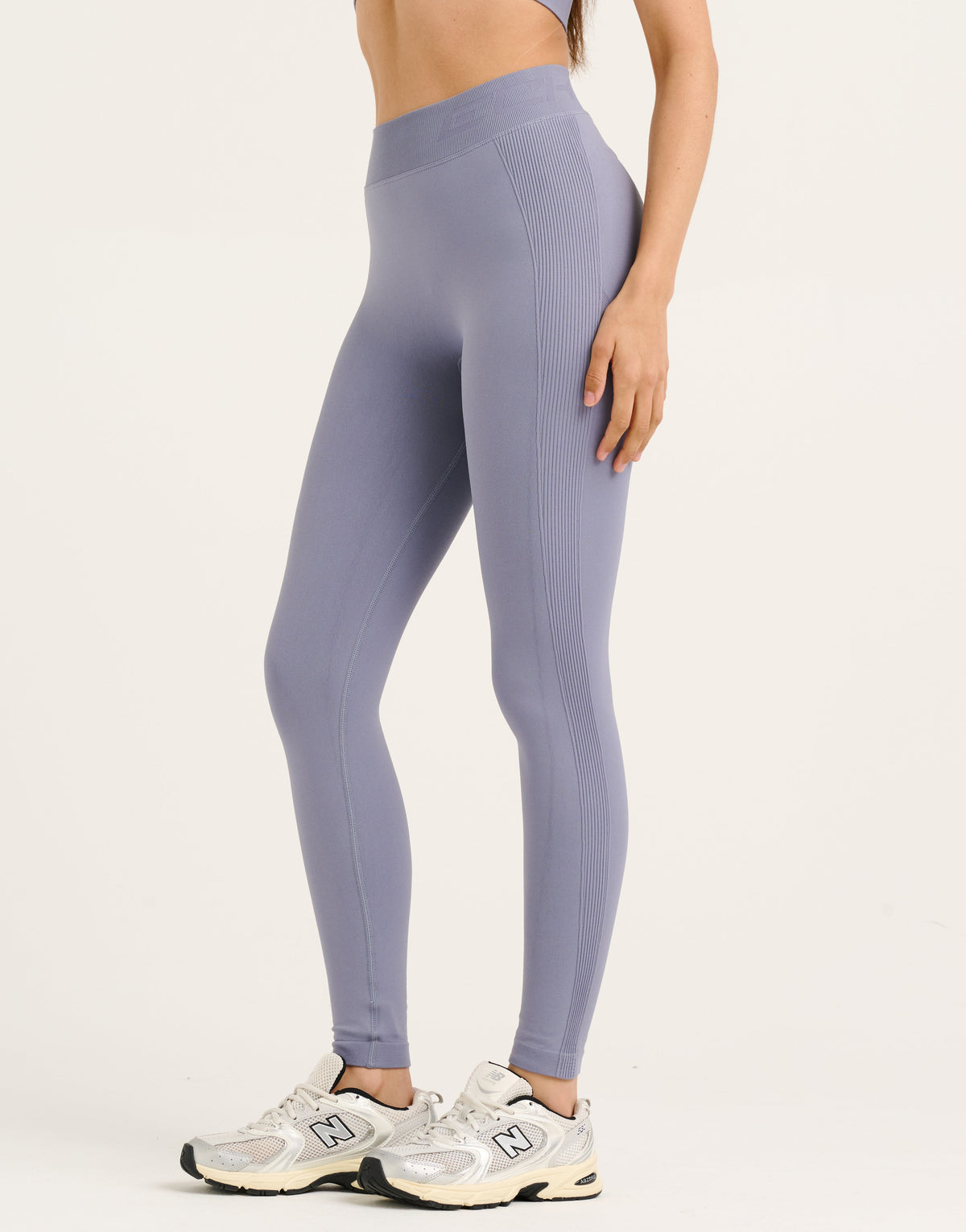 Arise Scrunch Mid-Waist Leggings - Washed Blue