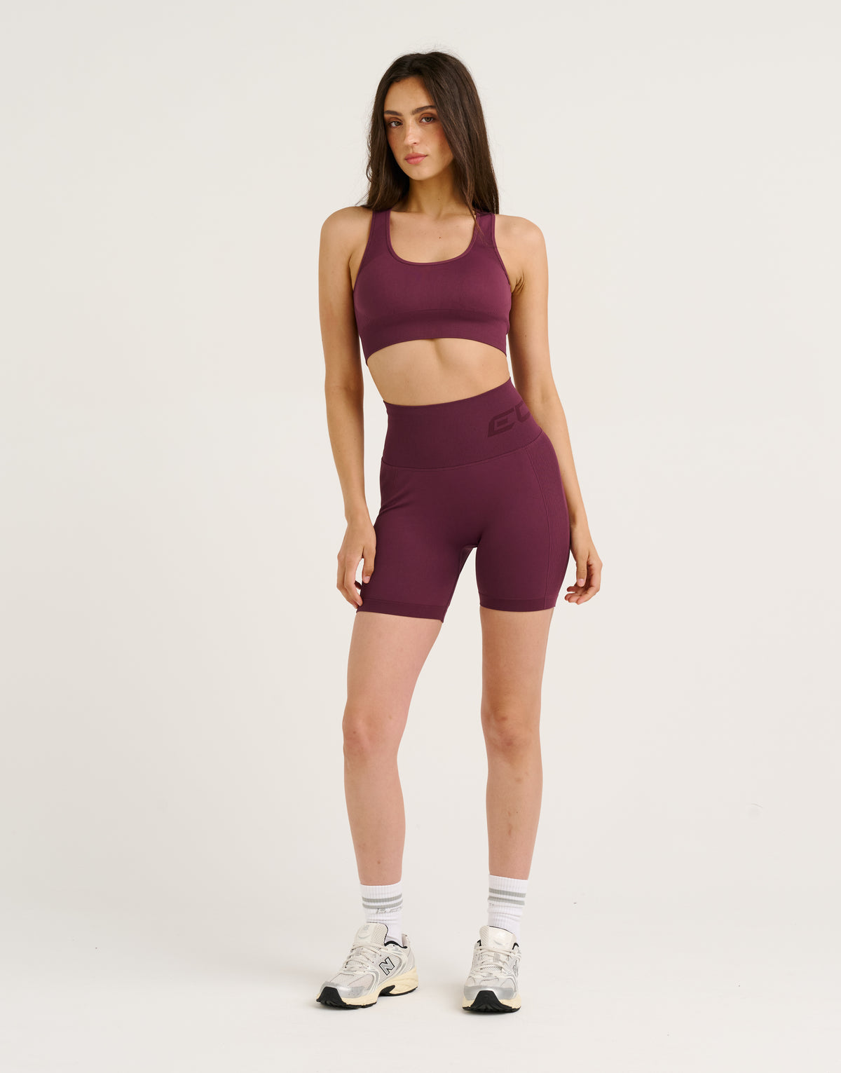 Arise Scrunch Shorts V2 - Blackberry