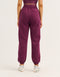 Elemental Layered Jogger Sweatpants - Blackberry