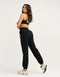 Elemental Layered Jogger Sweatpants - Black
