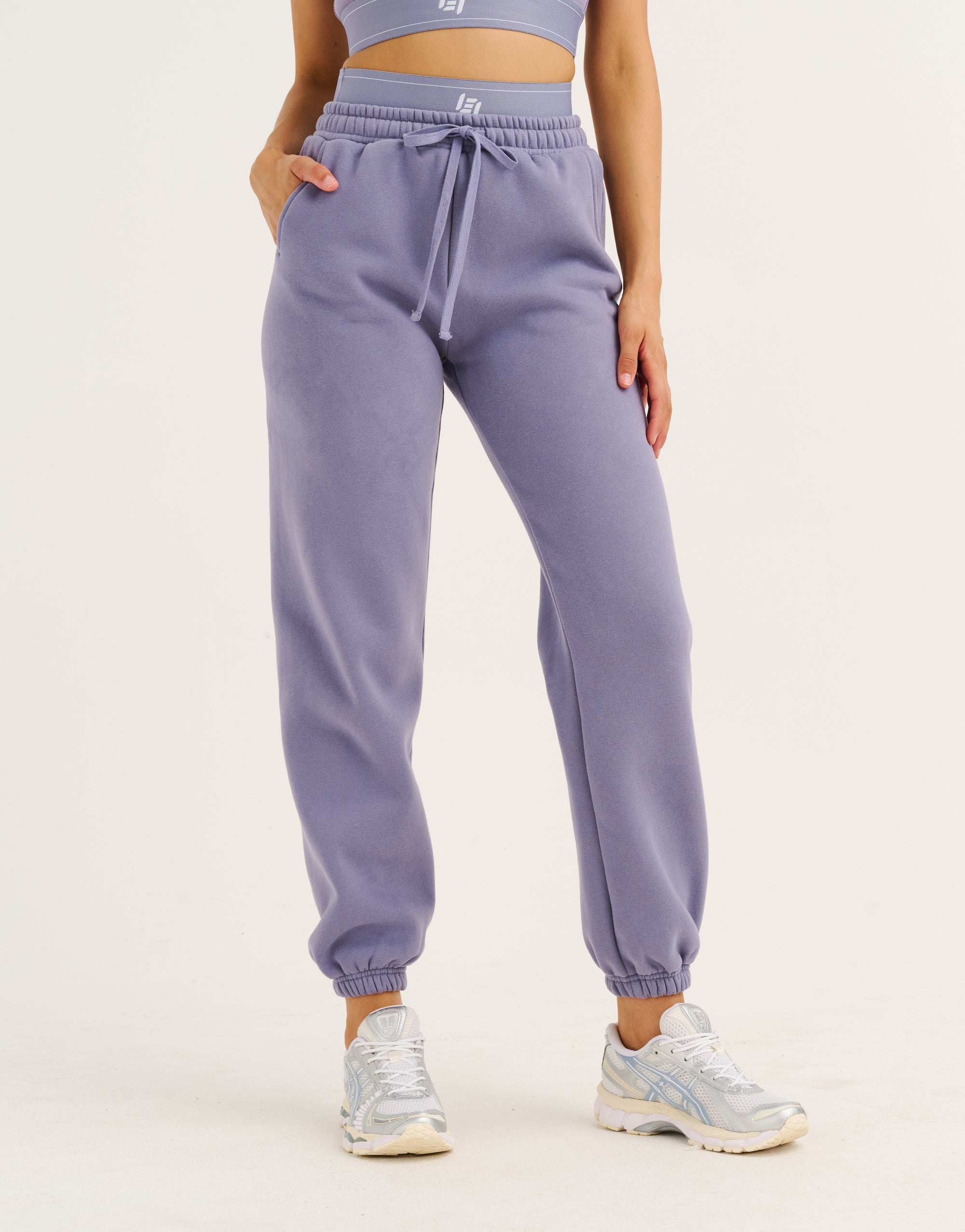 Elemental Layered Jogger Sweatpants - Washed Blue