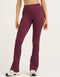 Arise Comfort Mid-Waist Flare Leggings - Blackberry