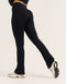 Arise Comfort Mid-Waist Flare Leggings - Stealth Black