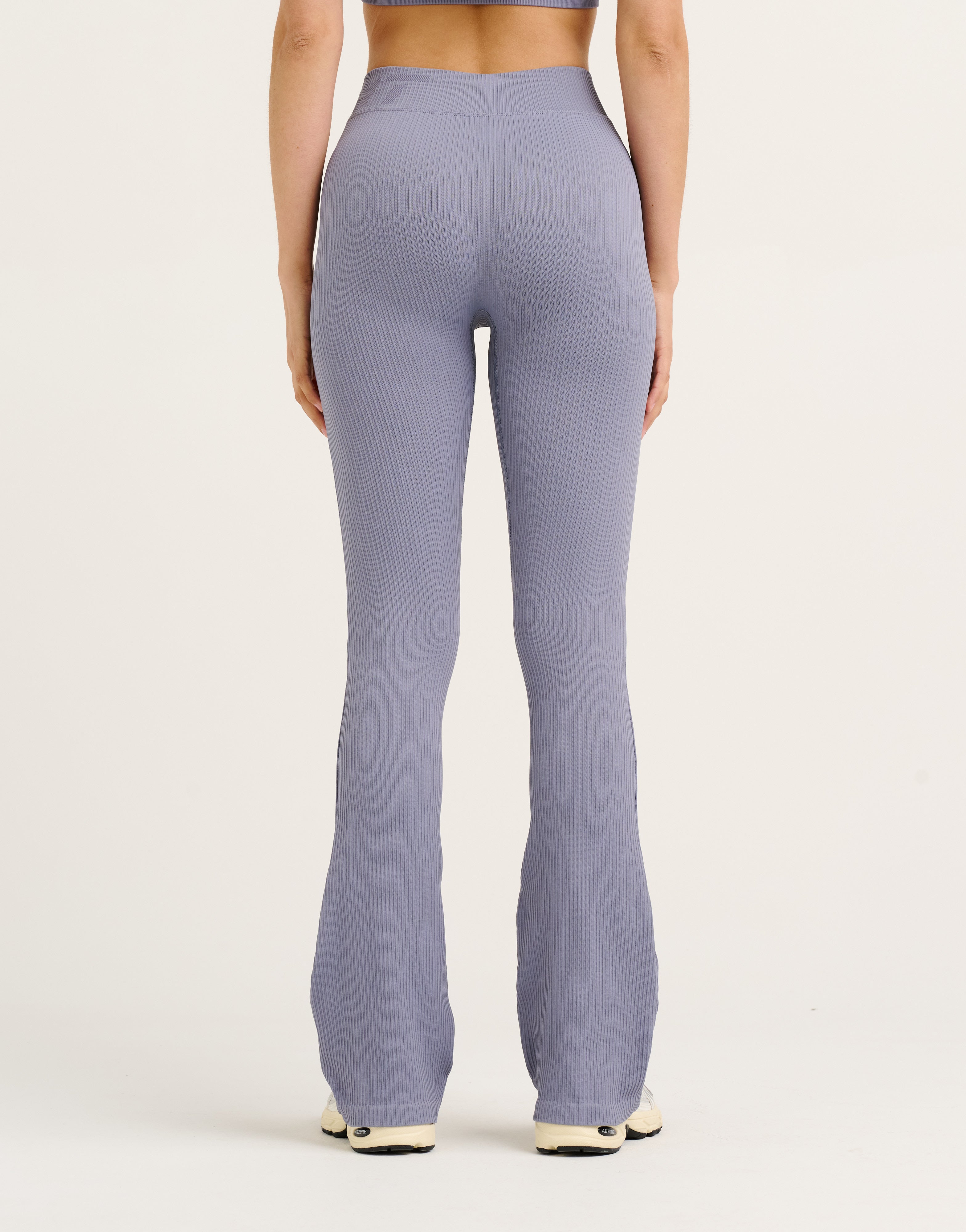 Arise Comfort Mid-Waist Flare Leggings - Washed Blue