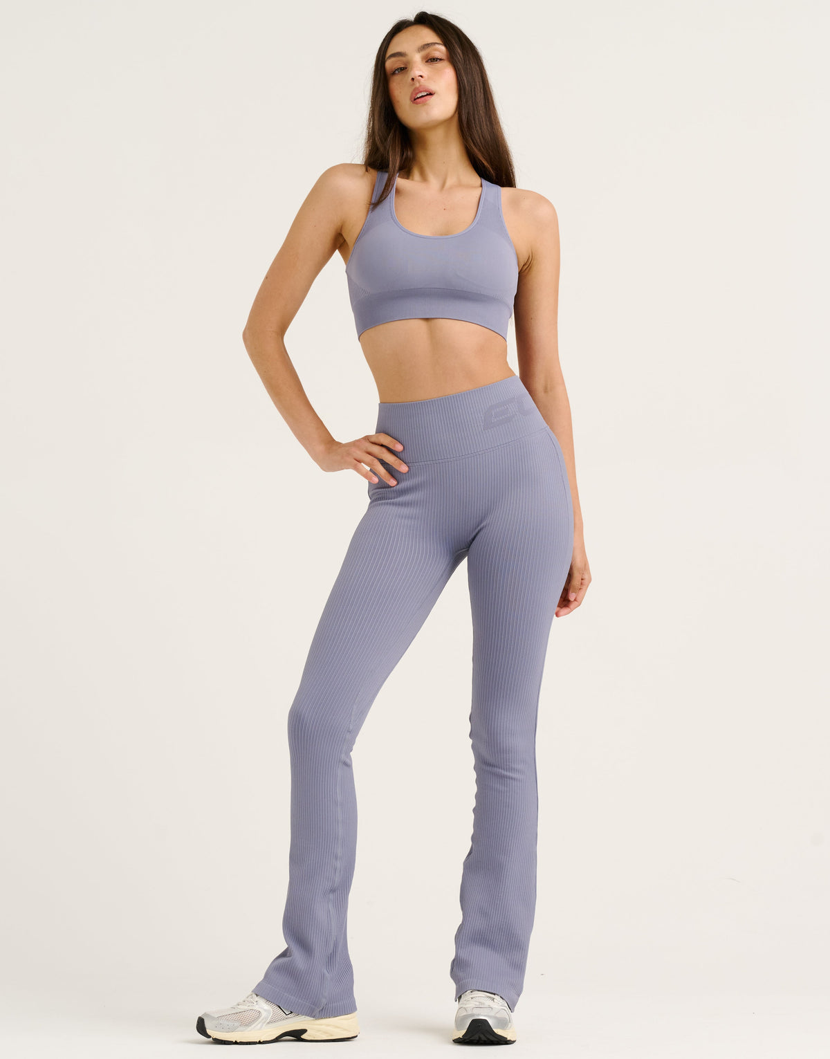 Arise Comfort Flare Leggings V2 - Washed Blue