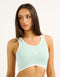 Mode Contrast Crop - Mint