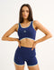 Mode Contrast Crop - Navy