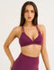 Core Layer Sports Bra - Blackberry