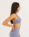 Core Layer Sports Bra - Washed Blue