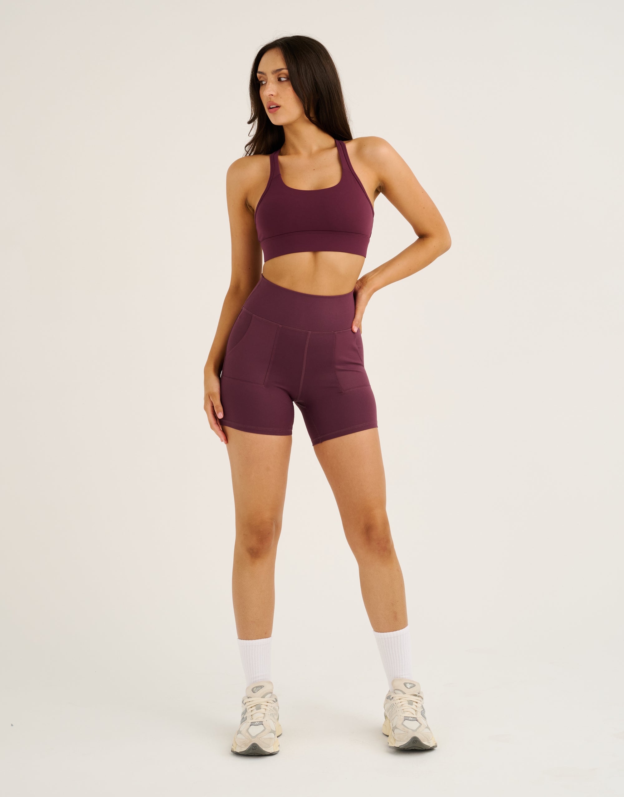 Essence Sports Bra V2 - Blackberry