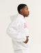 College Combed Fleece Hoodie - Grey Marle