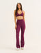 Flare Leggings - Blackberry