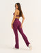 Flare Leggings - Blackberry