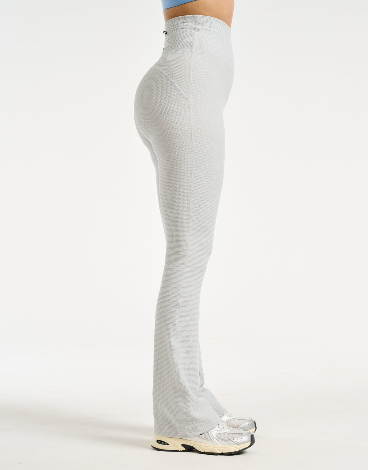 Flare Lounge Leggings - Micro Grey