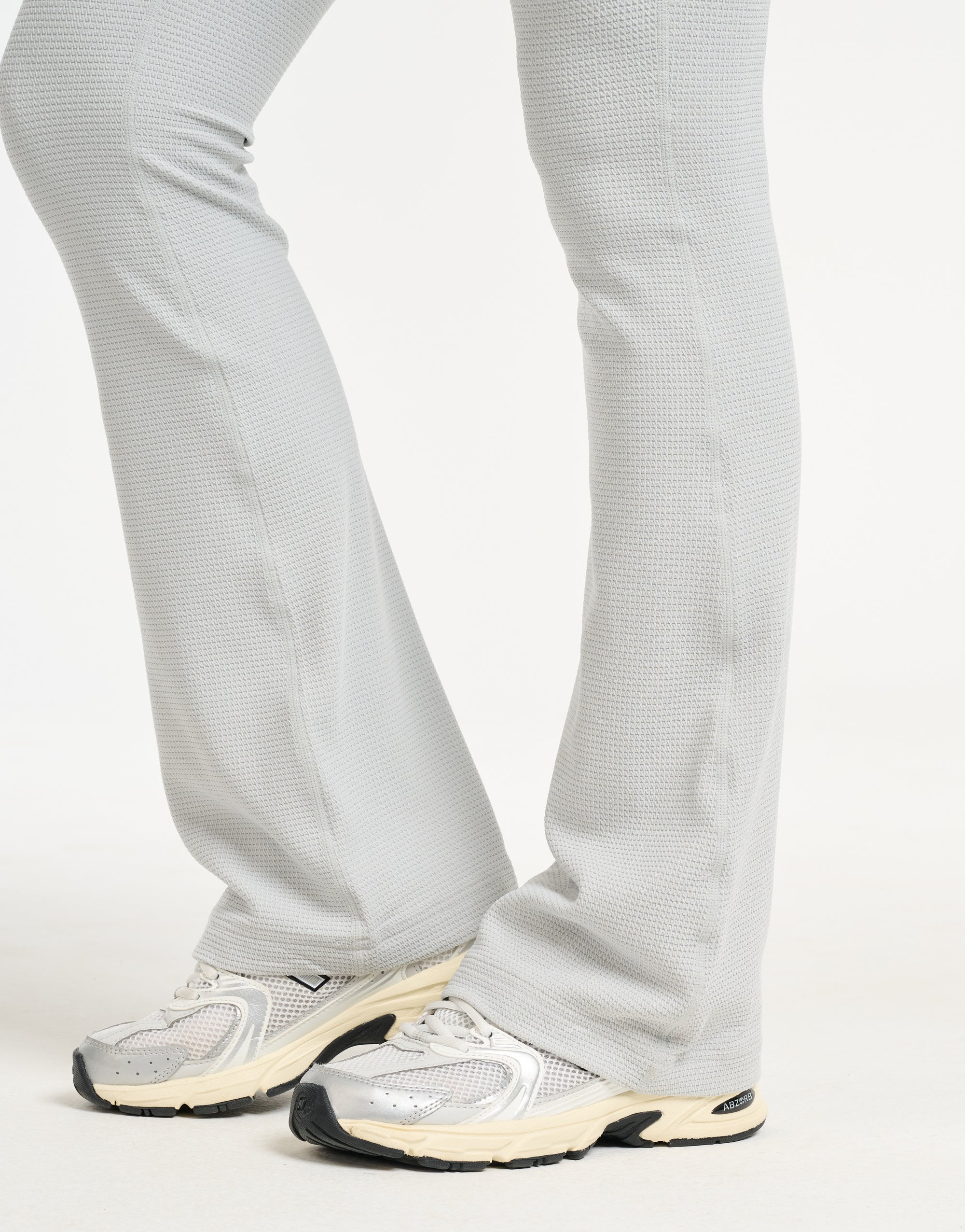 Flare Lounge Leggings - Micro Grey