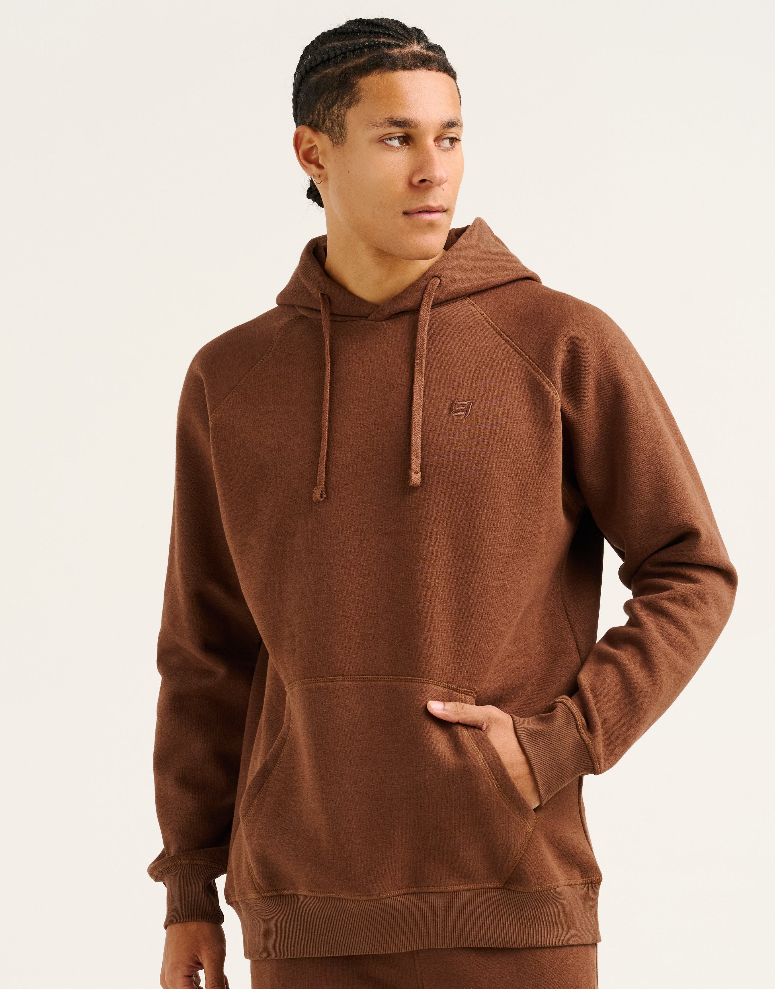 Recover Fleece Hoodie - Brown