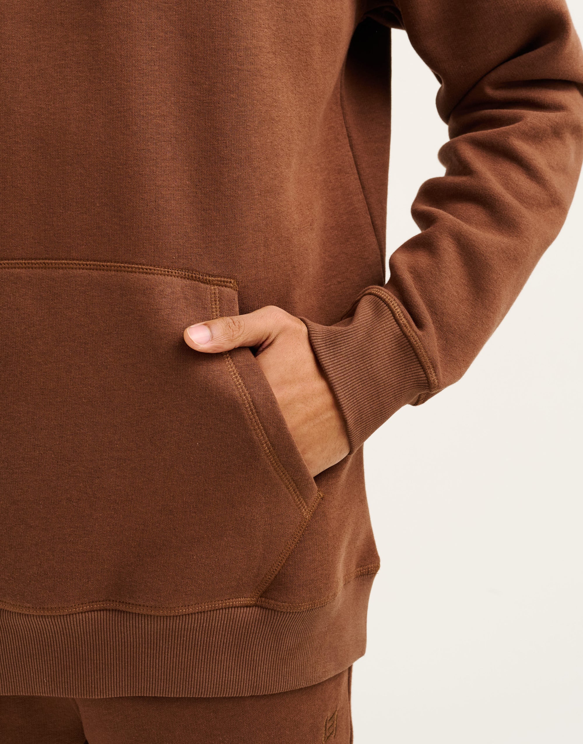 Recover Fleece Hoodie - Brown