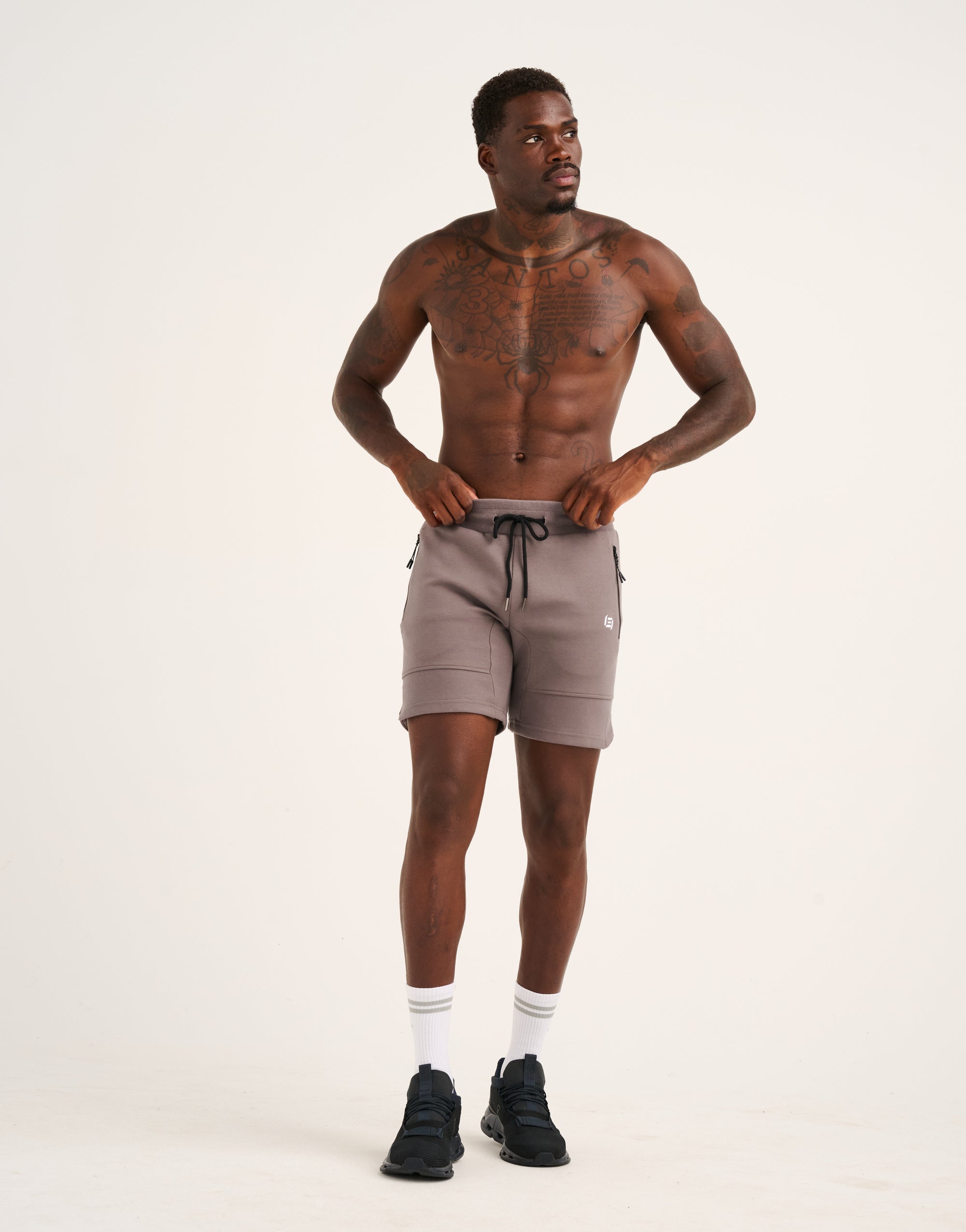 Echt Force Knit Shorts - Slate Grey