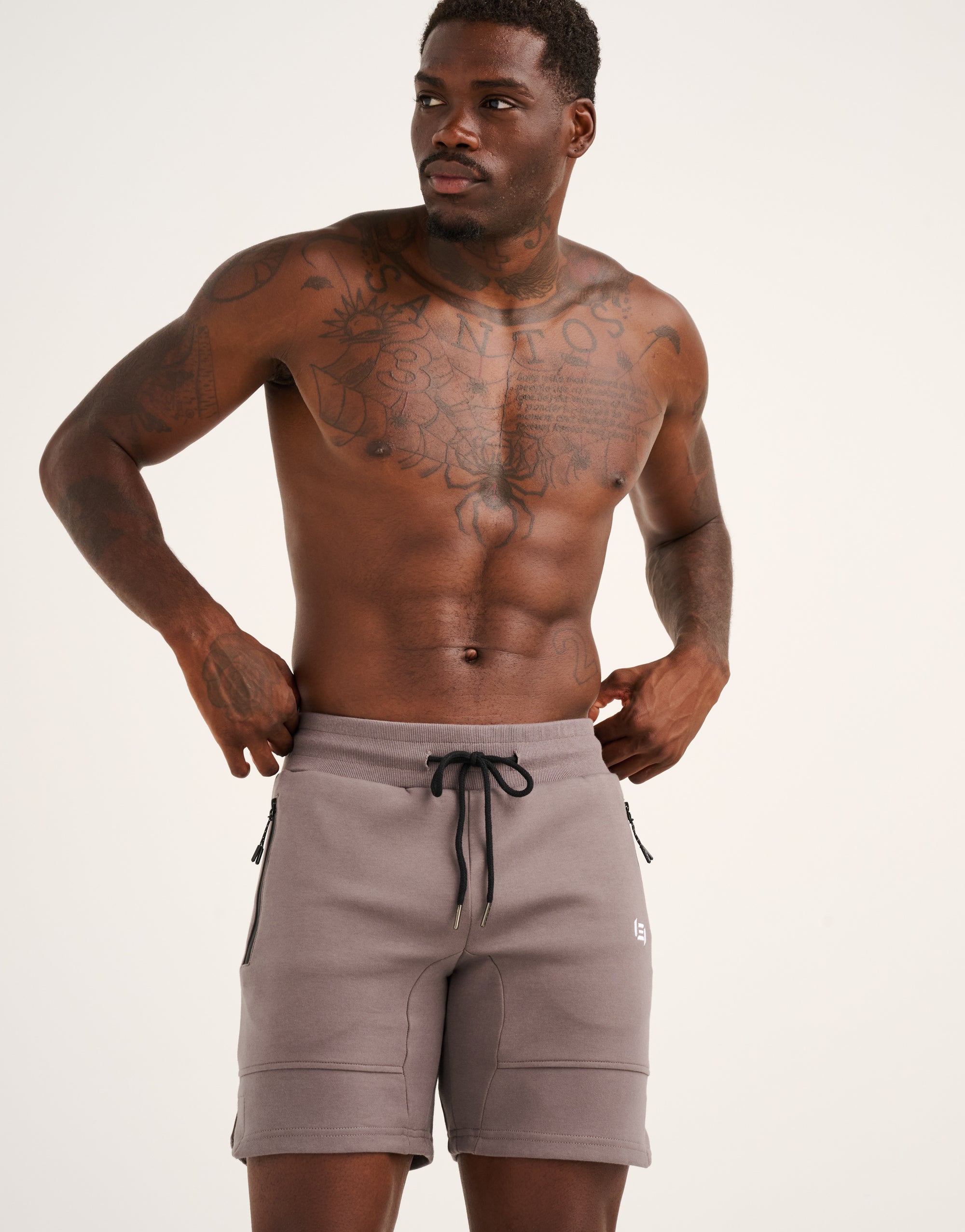 Echt Force Knit Shorts - Slate Grey