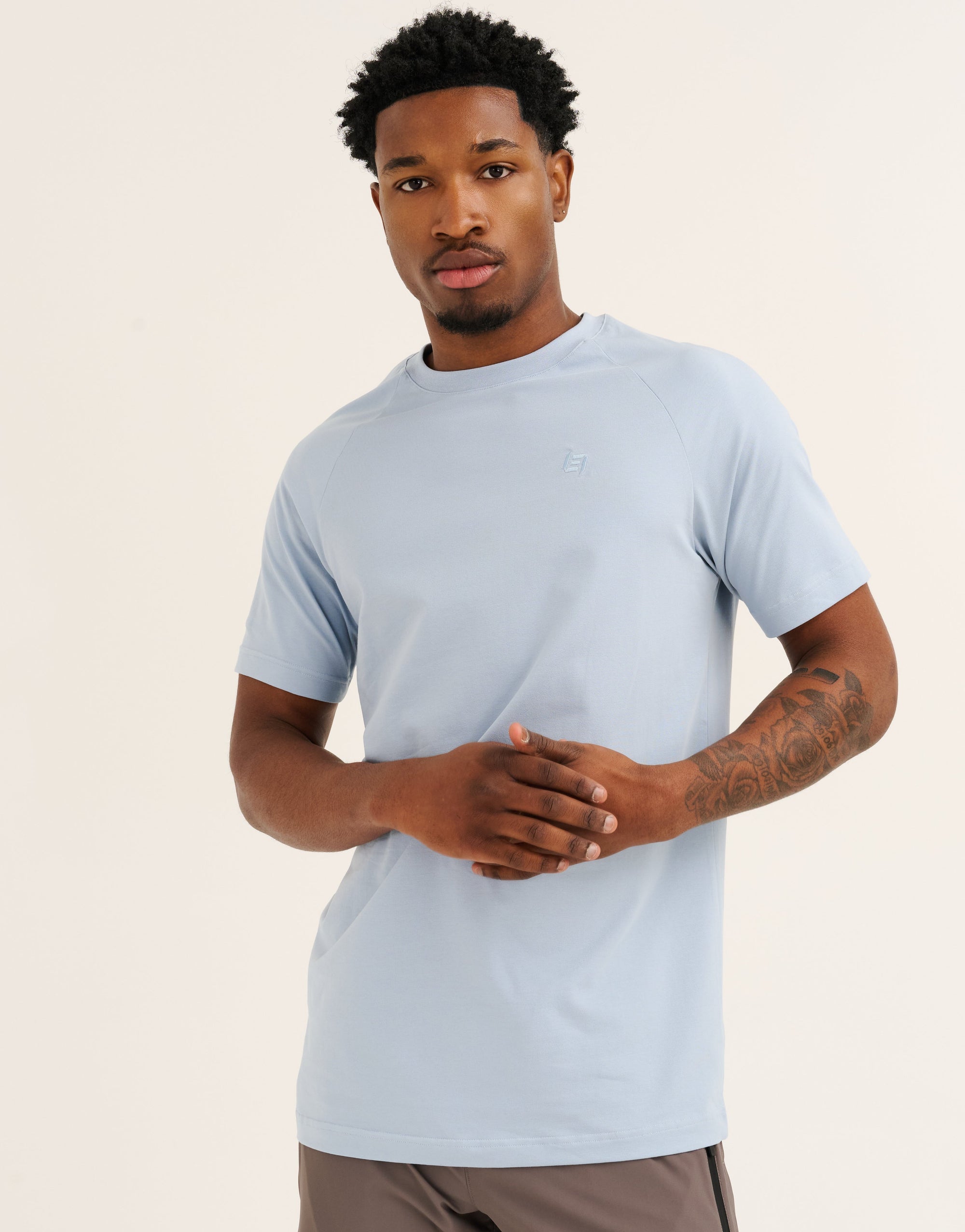 Foundation Tee 32" - Dusty Blue