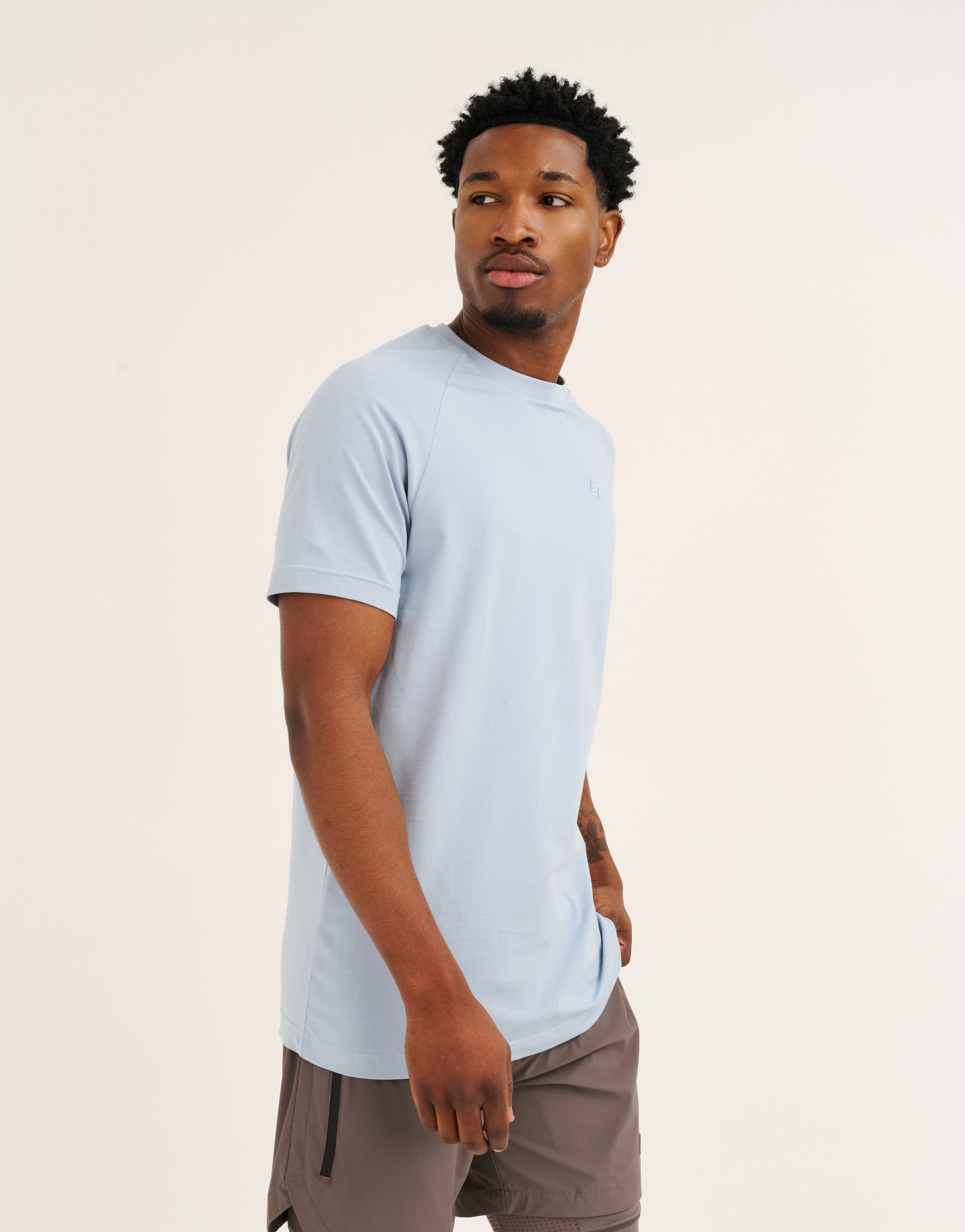 Foundation Tee 32" - Dusty Blue