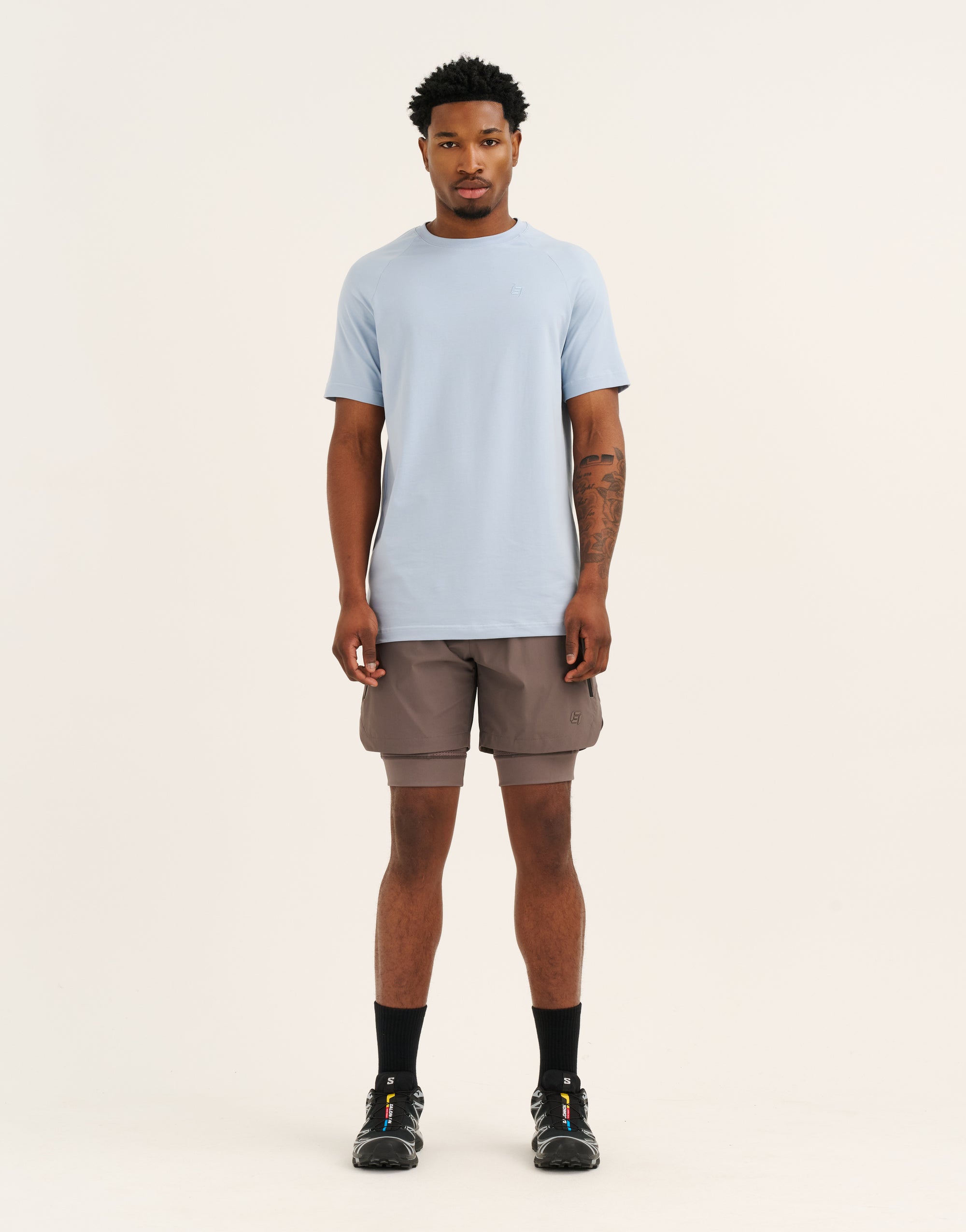 Foundation Tee 32" - Dusty Blue
