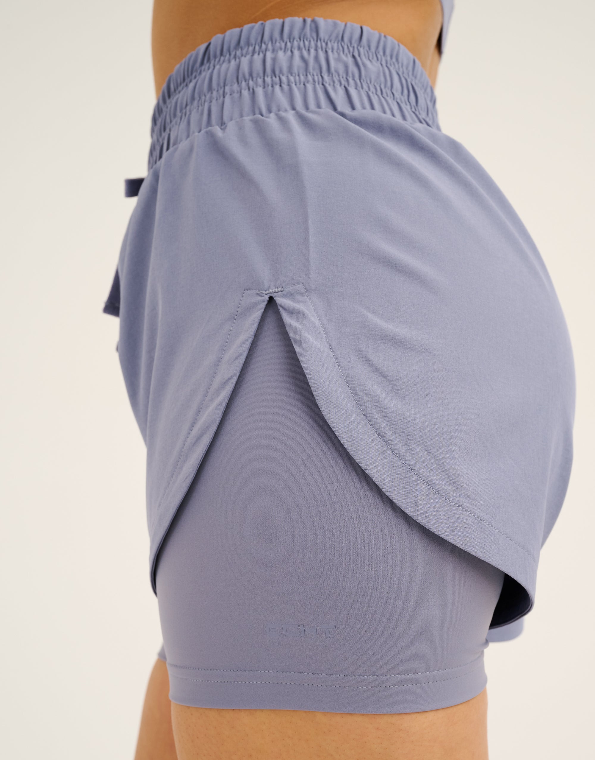 Freedom Running Shorts - Washed Blue