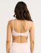 Lycra Seamless Sports Bra - Mauve
