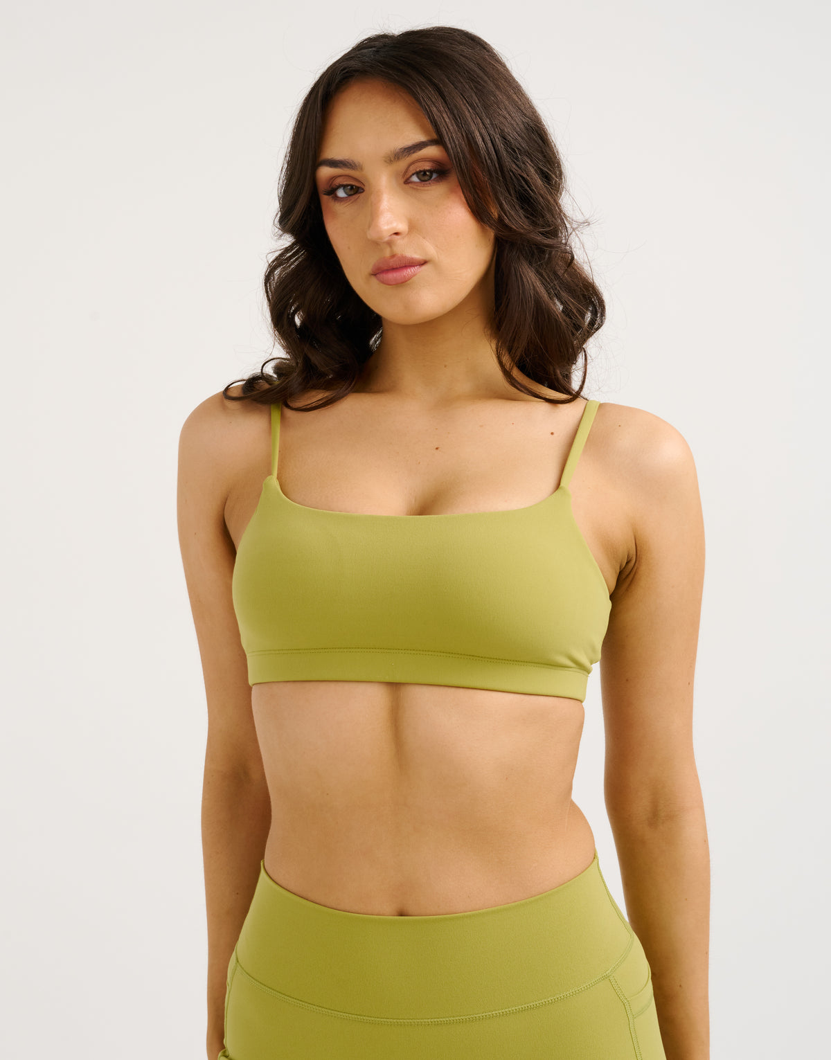 Lycra® Seamless Sports Bra - Olive