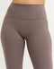 Lycra Invisible Scrunch Pocket Flare Leggings - Slate Grey