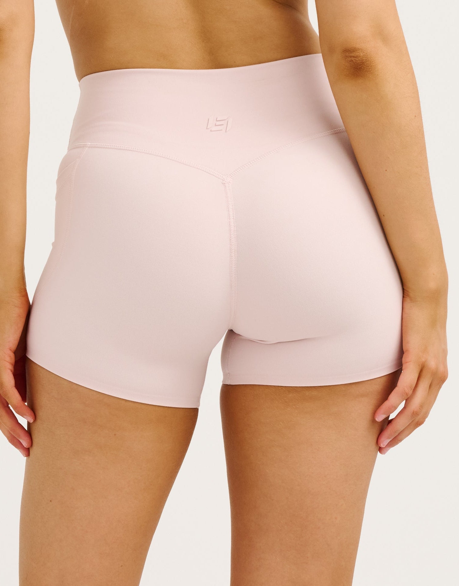 Lycra® Invisible Scrunch Pocket Shorts - Mauve