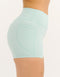 Lycra Invisible Scrunch Pocket Shorts - Mint