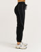 Elemental Layered Jogger Sweatpants - Black/White