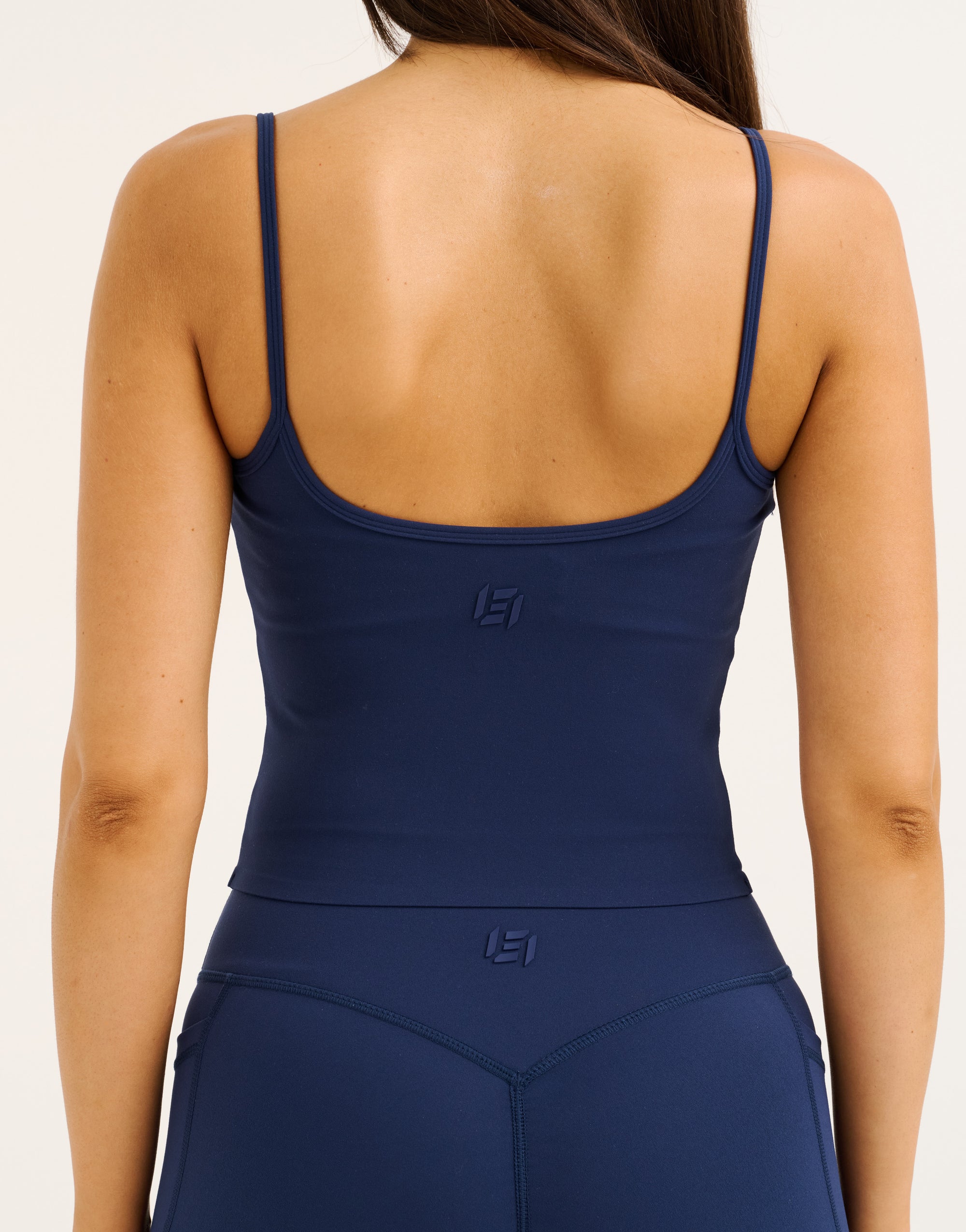 Lycra Seamless Tank - Navy