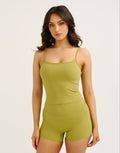 Lycra® Seamless Tank - Olive